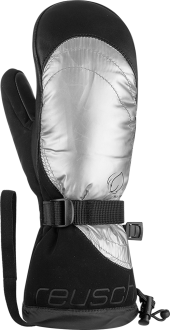 Reusch Yeta Mitten 4631452 7024 black silver front
